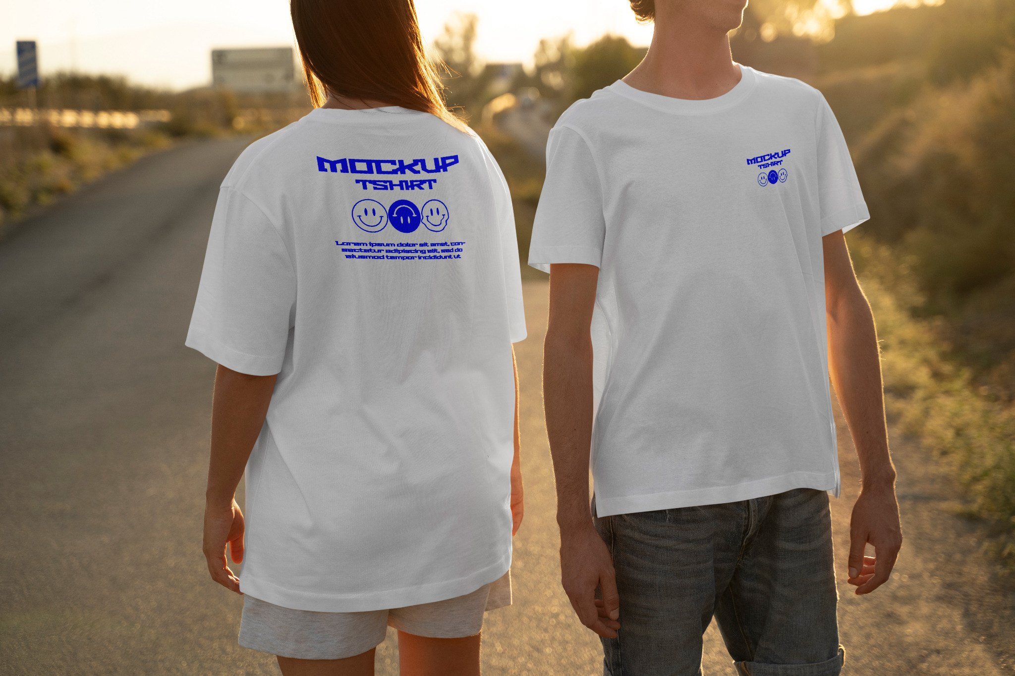 Sunset Logo Tee – ONKELSHIRT T-Shirt